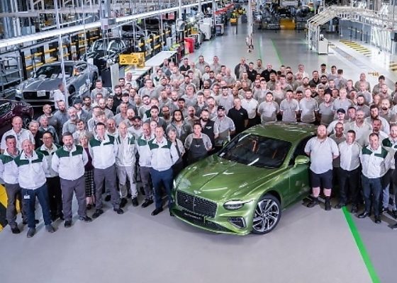 The First Fourth-generation Bentley Continental GT Rolls Off The Assembly Line - autojosh