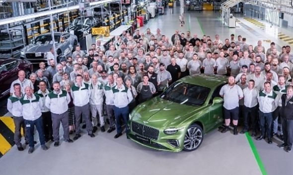 The First Fourth-generation Bentley Continental GT Rolls Off The Assembly Line - autojosh