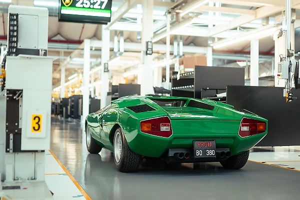 Lamborghini Marks 50 Years Since Production Of First Countach, First Ever Car Poses With New Revuelto - autojosh 