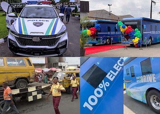 NPF Unveils e-CMR Patrol Car, LASG To Increase BRT Electric Bus Fleet, 488 Vehicles Impounded For BRT Violations, LASG Combats Emissions, News In The Past Week - autojosh