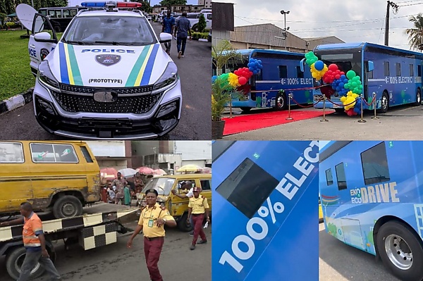 NPF Unveils e-CMR Patrol Car, LASG To Increase BRT Electric Bus Fleet, 488 Vehicles Impounded For BRT Violations, LASG Combats Emissions, News In The Past Week - autojosh