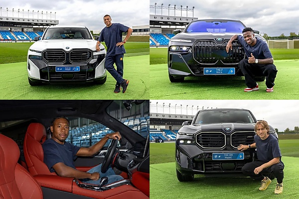 BMW Present New Official Cars To Real Madrid Football Team – See The Models Picked (PHOTOS)