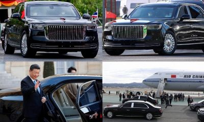 China–Africa Summit : Check Out Chinese President Xi's Stunning Convoy, Including His Armored Hongqi Limo - autojosh