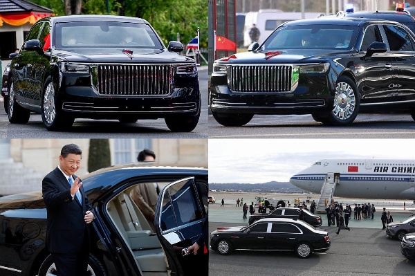 China–Africa Summit : Check Out Chinese President Xi's Stunning Convoy, Including His Armored Hongqi Limo - autojosh