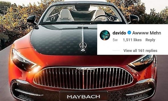 Davido Eyeing All-new 2026 Mercedes‑Maybach SL 680 Monogram Series - autojosh