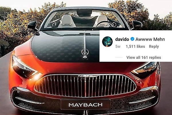 Davido Eyeing All-new 2026 Mercedes‑Maybach SL 680 Monogram Series - autojosh