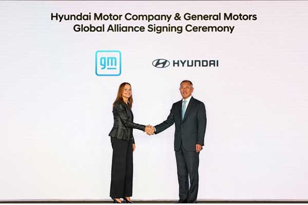 GM And Hyundai Motors Signs MOU For Collaborative EV Opportunities