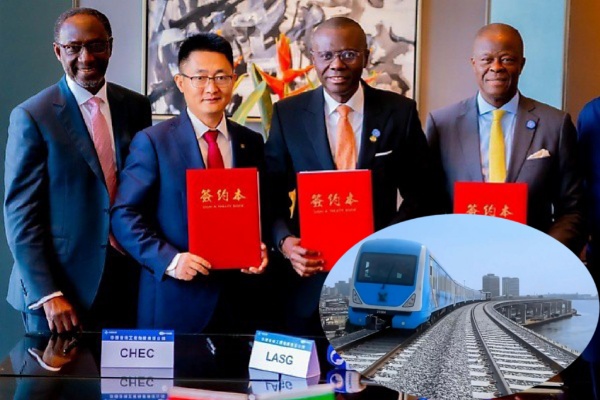 Lagos Signs MoU With FG, Chinese Firm On Green Line, A 68km Rail Line Project From Lekki To Marina - autojosh