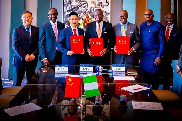 Lagos Signs MoU With FG, Chinese Firm On Green Line, A 68km Rail Line Project From Lekki To Marina - autojosh 