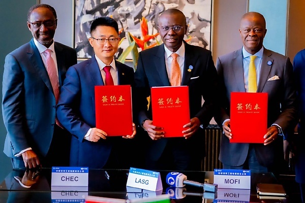 Lagos Signs MoU With FG, Chinese Firm On Green Line, A 68km Rail Line Project From Lekki To Marina - autojosh