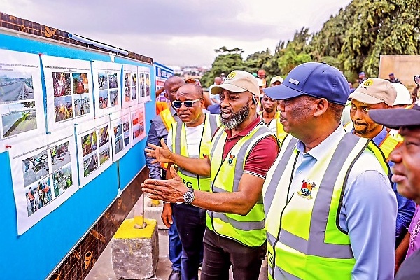 Photo News : LASG Reopens The Ojota And Maryland Sections Of The Odo Iya Alaro Bridge To Traffic - autojosh 