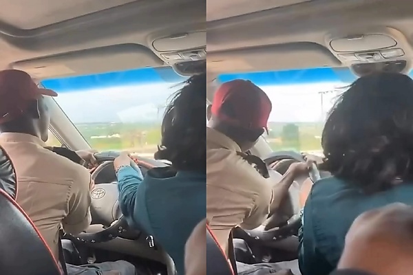 FRSC Boss Orders Investigation Into Viral Video Of Passenger Dragging Steering Wheel From An Official - autojosh