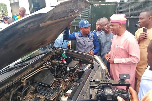 3 Vehicles, Including A Toyota Prado, Successfully Converted To Use CNG At A Training Program In Ekiti - autojosh 