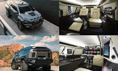 New Executive Package Turns Tough-looking Rezvani Vengeance Truck Into Private Jet On Wheels - autojosh