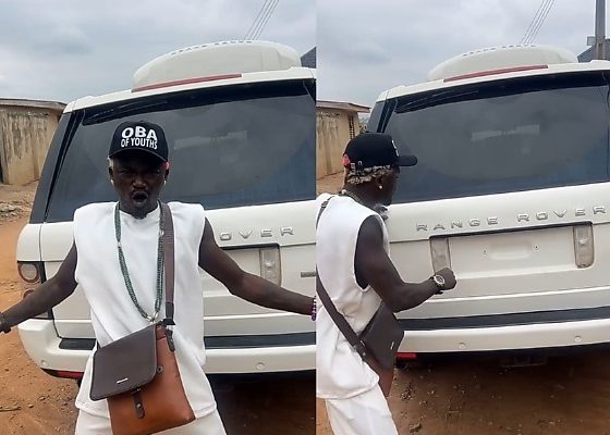 Singer Portable Presents Range Rover To Ogun State King, 2 Years After A Fan Gifted Him The SUV - autojosh