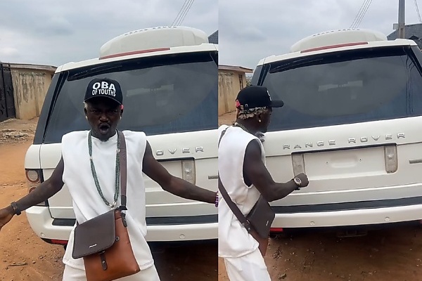 Singer Portable Presents Range Rover To Ogun State King, 2 Years After A Fan Gifted Him The SUV - autojosh