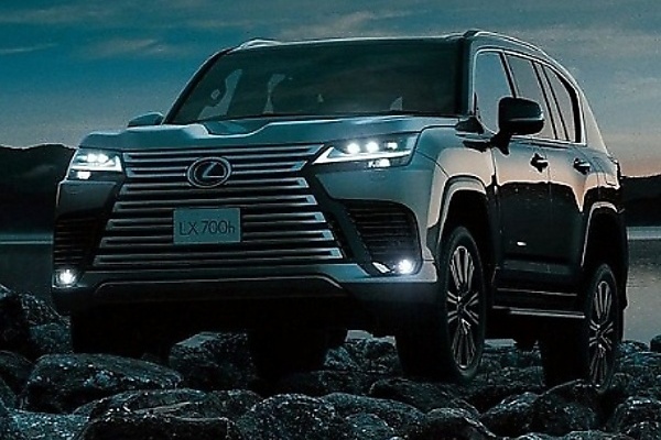 Photos : The First-ever Electrified 2025 Lexus LX700h - autojosh