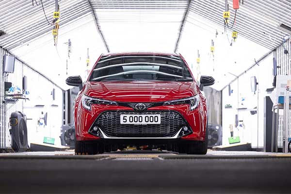 Toyota Produces Its 5 Millionth Vehicle In Europe