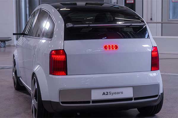 Audi Celebrates 25 Years Of The A2 With An A2 E-Tron Model