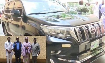 11 Months After Theft : Abike Dabiri Receives Nigeria's Stolen Toyota Prado Recovered From Ghana - autojosh