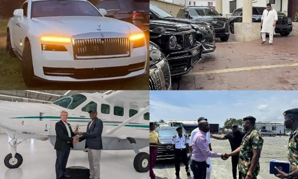 Davido’s Rolls-Royce Spectre, Cubana Chief Priest's All-black Cars, NCS Acquires Cessna Aircraft, LASG Unveils E-Call-Up System, Nigerian News In October - autojosh