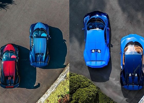 Bugatti Dealership Shares Bird's Eye View Of A Handful Of Chirons That Passed Through Its Showroom - autojosh