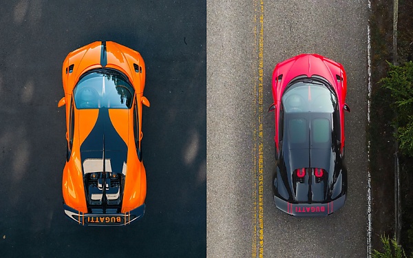 Bugatti Dealership Shares Bird's Eye View Of A Handful Of Chirons That Passed Through Its Showroom - autojosh 