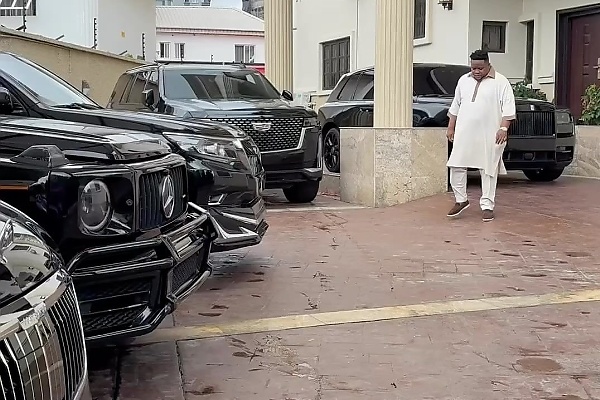 Cubana Chief Priest Shows Off His All-black Luxury Cars, Including Rolls-Royce Cullinan, Cadillac Escalade - autojosh 