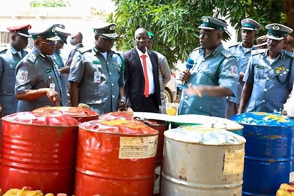 Fuel Hike : Customs Auction Of Seized 1,046 Kegs Of Smuggled Petrol At ₦630 Per litre - autojosh 