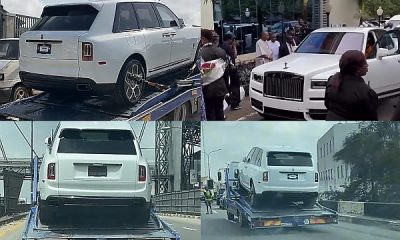 Watch The Delivery Of N1.5 Billion Rolls-Royce Cullinan Black Badge Gift To Bishop David Oyedepo - autojosh