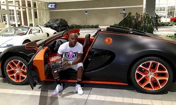 Mayweather’s Bugatti Targeted As US Court Orders Boxer To Pay Nigerian Firm $2.4m Over Contract Breach - autojosh