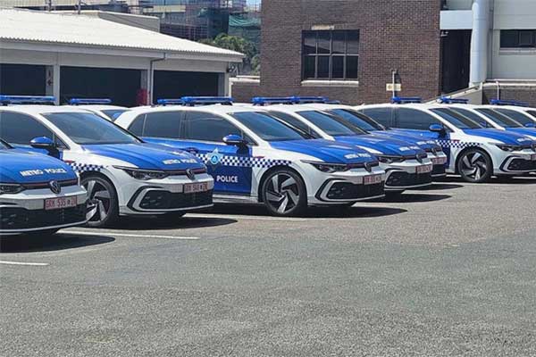 Durban Police South Africa Adds 50 Copies Of Reinforced  VW GTI To Its Fleet