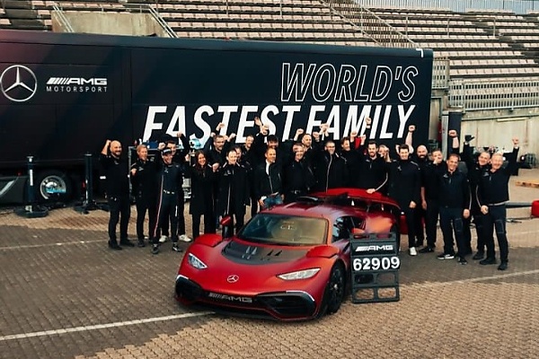 $2.7M Mercedes-AMG ONE Laps Nurburgring In Record Time Of 6:29 Minutes, Breaks Its Own Record - autojosh 