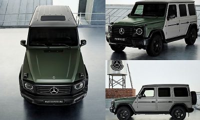 Mercedes And Moncler Reveal 90s-inspired “Mercedes‑Benz G-Class Past II Future”, Limited To Just 20 - autojosh