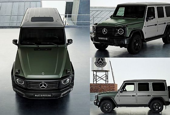 Mercedes And Moncler Reveal 90s-inspired “Mercedes‑Benz G-Class Past II Future”, Limited To Just 20 - autojosh