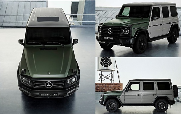 Mercedes And Moncler Reveal 90s-inspired “Mercedes‑Benz G-Class Past II Future”, Limited To Just 20 - autojosh