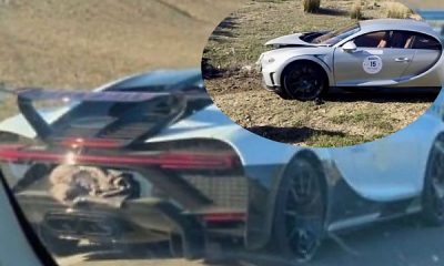 Two Bugatti Chirons Worth $8.6 Million Crashes Into Each Other During Morocco Grand Tour 2024 - autojosh