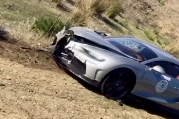 Two Bugatti Chirons Worth $8.6 Million Crashes Into Each Other During Morocco Grand Tour 2024 - autojosh 