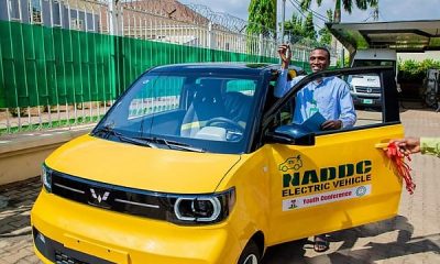 NADDC Presents Electric Vehicle To Winner Of CNG Hybrid Design Competition - autojosh