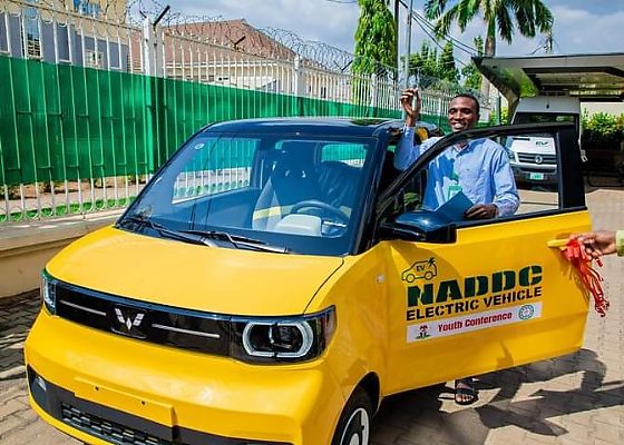 NADDC Presents Electric Vehicle To Winner Of CNG Hybrid Design Competition - autojosh