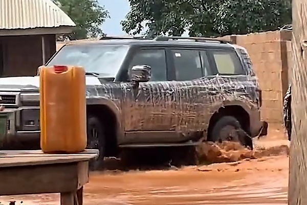 Watch Nigeria-bound Brand New Toyota Prado SUV Worth N200M Drive Through The Land Borders - autojosh 