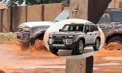 Watch Nigeria-bound Brand New Toyota Prado SUV Worth N200M Drive Through The Land Borders - autojosh