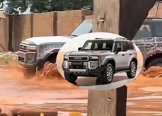 Watch Nigeria-bound Brand New Toyota Prado SUV Worth N200M Drive Through The Land Borders - autojosh