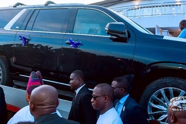 Ooni Of Ife Surprised With A Brand New 2024 Cadillac Escalade 600 SUV As 50th Birthday Gift - autojosh 