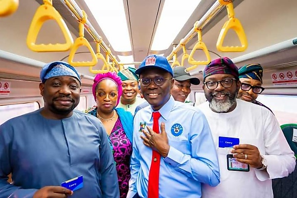 Sanwo-Olu Flags Off Commercial Operations Of Lagos Red Line - autojosh 