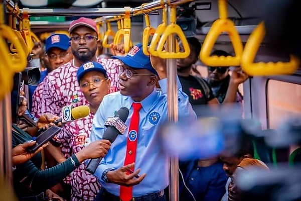Sanwo-Olu Flags Off Commercial Operations Of Lagos Red Line - autojosh