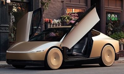 Elon Musk Unveils Tesla Cybercab, A Self-driving Robotaxi With No Steering Wheel Or Pedals - autojosh