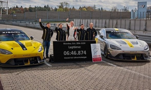 6 Min 46 Secs : 1548-hp Xiaomi SU7 Ultra Prototype Breaks Fastest 4-door Car Lap Record At The Nürburgring - autojosh