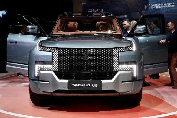 China's YangWang U8 That Can Drive In Water For 30 Mins Makes European Debut At Paris Motor Show - autojosh 