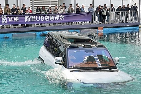 China's YangWang U8 That Can Drive In Water For 30 Mins Makes European Debut At Paris Motor Show - autojosh 